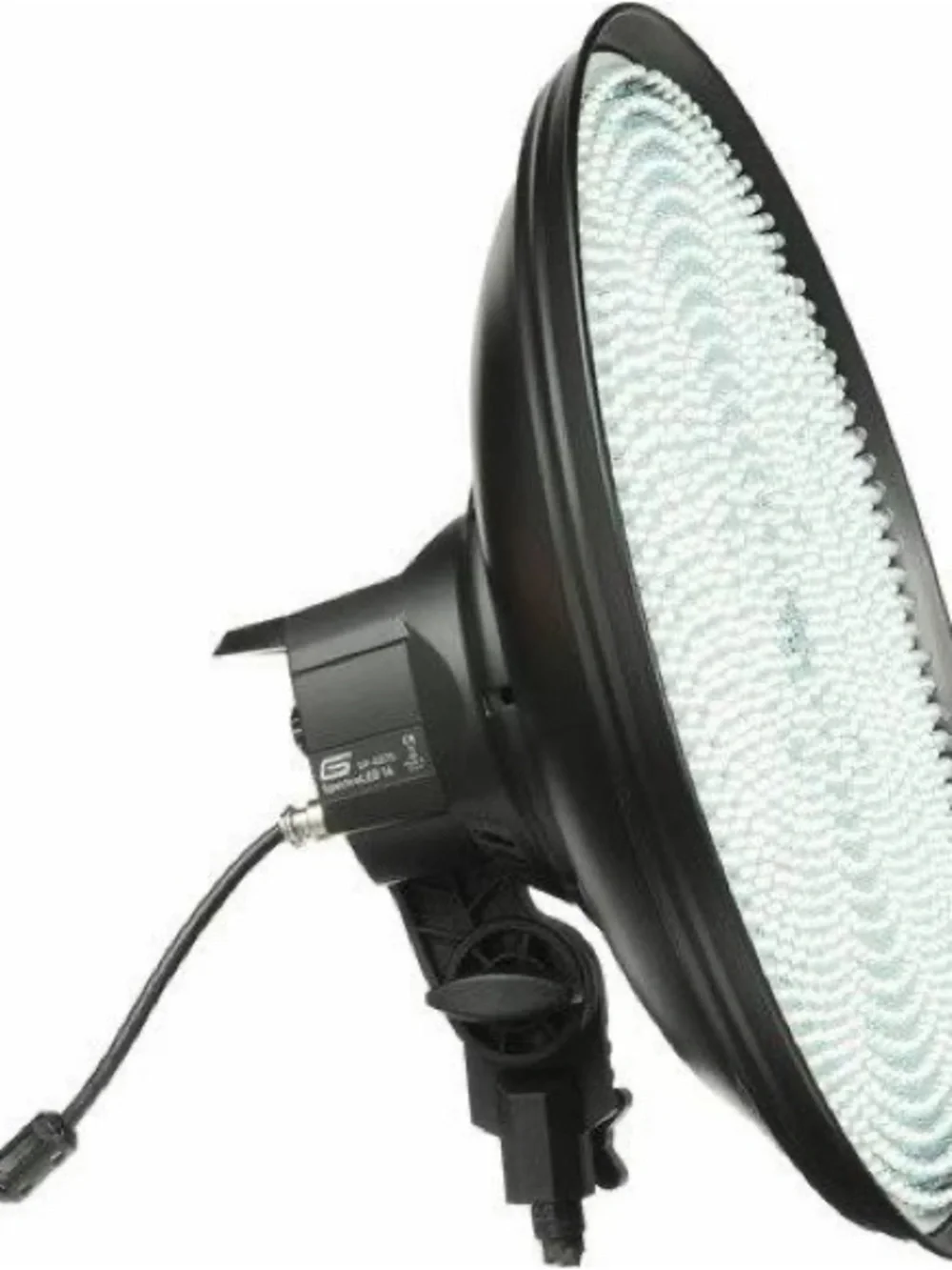 Black LED Studio Parabolic Light - Professional Photography Lighting
